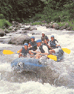 white / wild water rafting